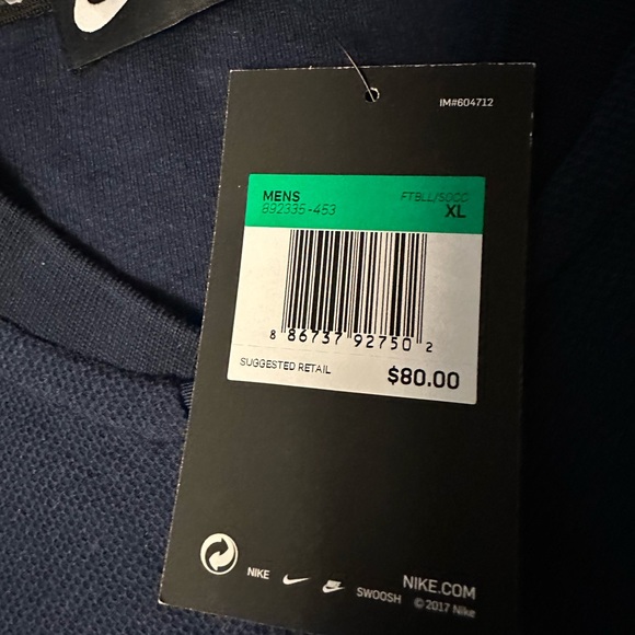 Barcelona FBC Nike Authentic 2018-19 Grand Slam RARE Polo Shirt Mens Sz XL New - Picture 10 of 14